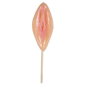 Vagina Lolly Met Aardbeismaak