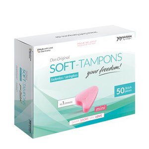 Soft-Tampons Mini - 50 Stuks