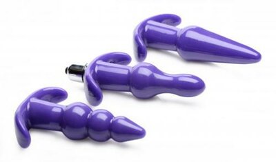 Thrill Trio Anaal Plug - Set Van 3 - Paars