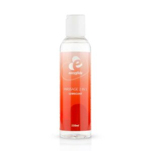 EasyGlide - 2 in 1 Massagegel En Glijmiddel Op Waterbasis - 150 ml