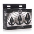 Triple Spades Driedelige Buttplug Set_