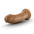 Dr. Skin - Realistische Dildo Met Zuignap 20 cm - Mocha_