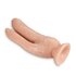 Dr. Skin - Dubbele Dildo 21 cm - Vanilla_