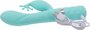 Pillow Talk - Kinky Rabbit & G-Spot Vibrator - Teal_