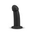 No-Parts - Charlie Dildo 14.5 cm - Zwart_