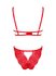 Mellania BH Set Met Sexy String - Rood_