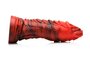 Fire Dragon Red Scaly Dildo_