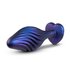 Anal Adventures Matrix - Swirling Bling Anaal Plug - Sapphire_