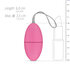 Vibratie Ei Roze - EasyToys_