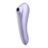 Satisfyer Dual Pleasure Luchtdrukvibrator - Mauve_